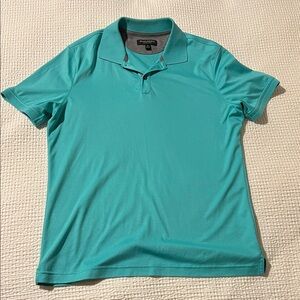 Banana Republic Aqua Polo Shirt